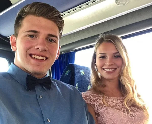 Luka Dončić in Ana Maria. FOTO: Instagram