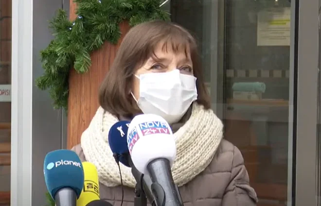 Direktorica Bojana Genorio. FOTO: Zaslonski posnetek