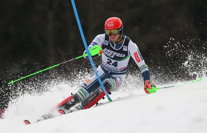 Štefan Hadalin je bil odličen na prvi progi, na drugi pa ne. FOTO: Antonio Bronic, Reuters