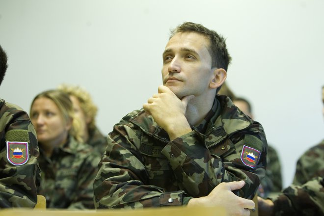 Telovadec Sašo Bertoncelj je zaposlen v Slovenski vojski. FOTO: Mediaspeed