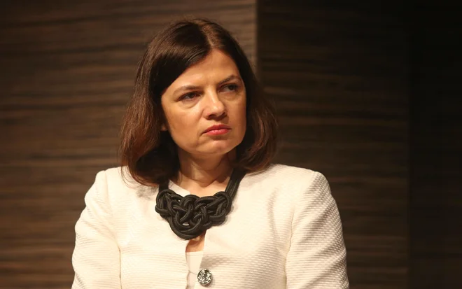 Generalna direktorica GZS, mag.&nbsp;Sonja Šmuc. FOTO: Zaplatil Igor / Delo