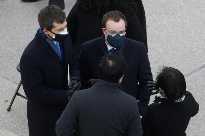 Pete Buttigieg, bodoči minister za promet. FOTO: Brendan Mcdermid, Reuters