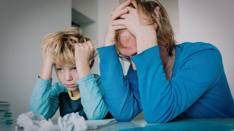 Fotografija: Šolanje od doma za nekatere učence ostaja realnost. FOTO: Getty Images, Istockphoto