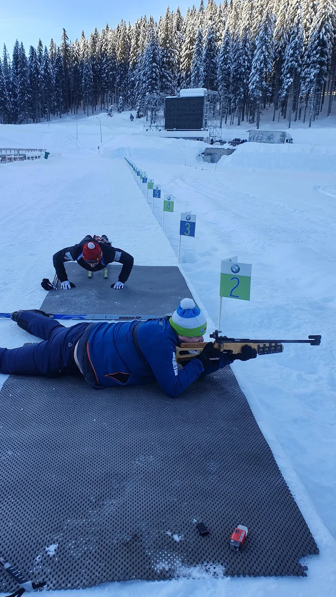 Radijski voditelj je priznal, da biatlon ni mačji kašelj. FOTO: RADIO 1