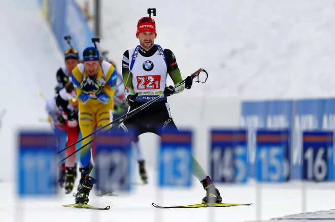 Jakov Fak je odločen, da bo na svetovnem prvenstvu, ki ga bo med 9. in 21. februarjem gostila Pokljuka, dal vse od sebe. FOTO: MATEJ DRUŽNIK