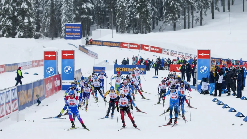 Fotografija: Pokljuka bo ostala na koledarju Mednarodne biatlonske zveze. FOTO: Matej Družnik