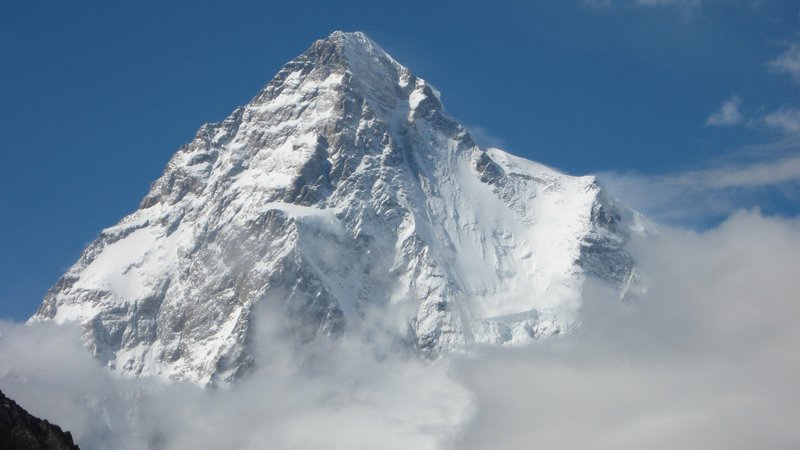 Fotografija: K2, 8611 metrov, drugi najvišji vrh sveta FOTO: Viki Grošelj