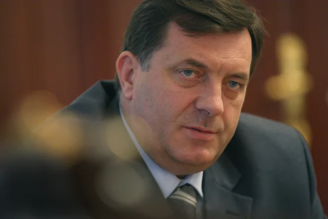 Milorad Dodig, predsednik vlade Republike Srbske v BiH. FOTO: Eržen Jure/Delo
