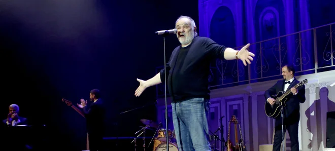 Đordje Balašević v Stožicah leta 2018. FOTO: Roman Šipić/Delo