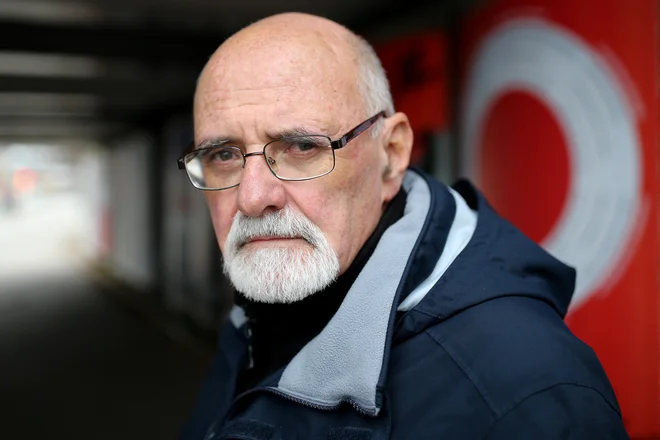 Dušan Merc, Predsednik Društva slovenskih pisateljev. FOTO: Tomi Lombar/Delo