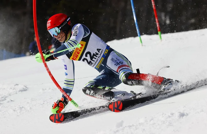 Štefan Hadalin je bil sedmi na zadnji tekmi SP. FOTO: Denis Balibouse/Reuters