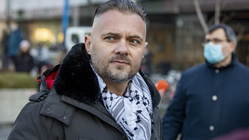 Fotografija: Anis Ličina si je še povečal seznam očitanih kaznivih dejanj. FOTO: Voranc Vogel/Delo