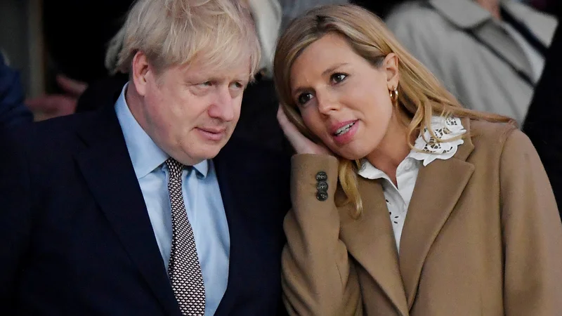 Fotografija: Par sta od leta 2018, ko je bil Johnson še poročen s svojo drugo ženo Marino Wheeler. FOTO: Toby Melville /Reuters