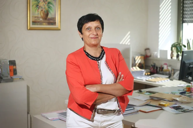 Monika Ažman. Foto Leon Vidic/Delo