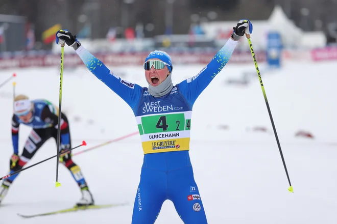 Anamarija Lampič bo že v četrtkovem šprintu napadla kolajno na letošnjem svetovnem prvenstvu. FOTO: Adam Ihse/Reuters