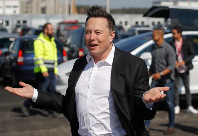 Elon Musk s komentarji na twitterju pogosto povzroči vihar na finančnih trgih. FOTO: Odd Andersen AFP