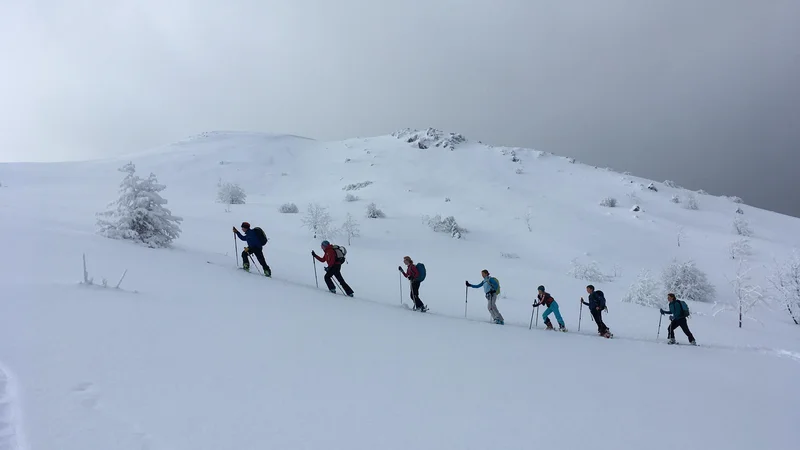 Fotografija: Letošnja zima je v marsičem posebna. Četudi za hip pozabimo na pandemijo, je količina snega v višjih predelih naše lepe dežele precej nadpovprečna. FOTO: Gregor Kofler