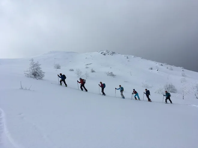 Letošnja zima je v marsičem posebna. Četudi za hip pozabimo na pandemijo, je količina snega v višjih predelih naše lepe dežele precej nadpovprečna. FOTO: Gregor Kofler

