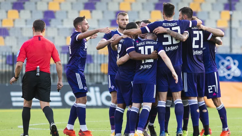 Fotografija: Maribor je dosegel štiri gole v Sežani. FOTO: Jure Banfi / Sobotainfo