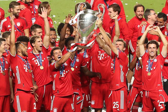 Bayern je nasledil Liverpool na evropskem tronu. FOTO: Miguel A. Lopes/AFP