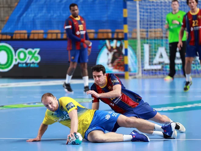 Žiga Mlakar se je boril za vsako žogo. FOTO: CPL