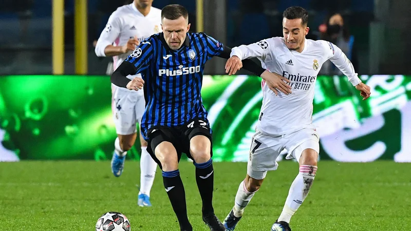 Fotografija: Slovenski reprezentant Josip Iličić je kot ponavadi garal na vso moč. FOTO: Tiziana Fabi/AFP