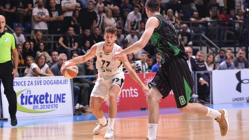 Fotografija: Aleksej Nikolić si je po razhodu s Partizanom hitro našel nov klub. FOTO: Partizan NIS
