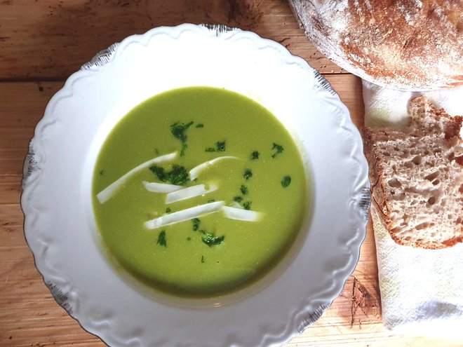 Poletov recept: Grahova kremna juha. FOTO: Tanja Drinovec