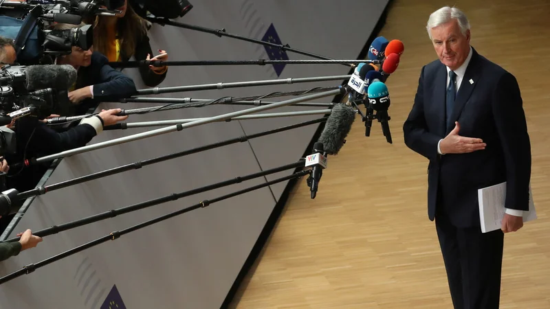 Fotografija: »Monsieur brexit« se je proslavil z učinkovitim pristopom k usklajevanju interesov držav članic in ključnih evropskih institucij, kar je znano kot »barnierjeva metoda«. FOTO: Yves Herman/Reuters