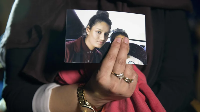 Fotografija: Fotografija Shamime Begum izpred šestih let. FOTO: Laura Lean/AFP
