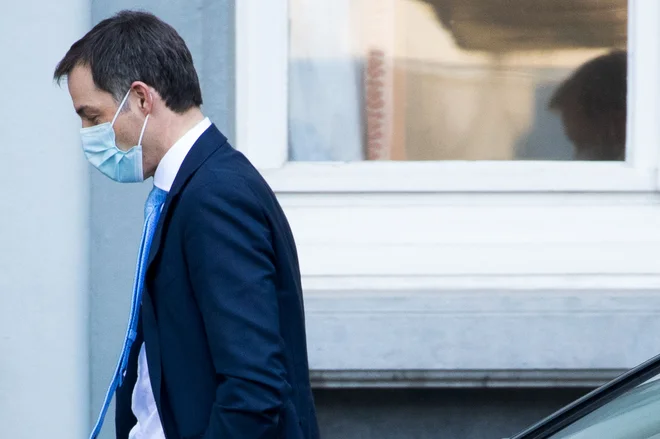 Belgijski premier Alexander De Croo. FOTO: Benoit Doppagne/AFP