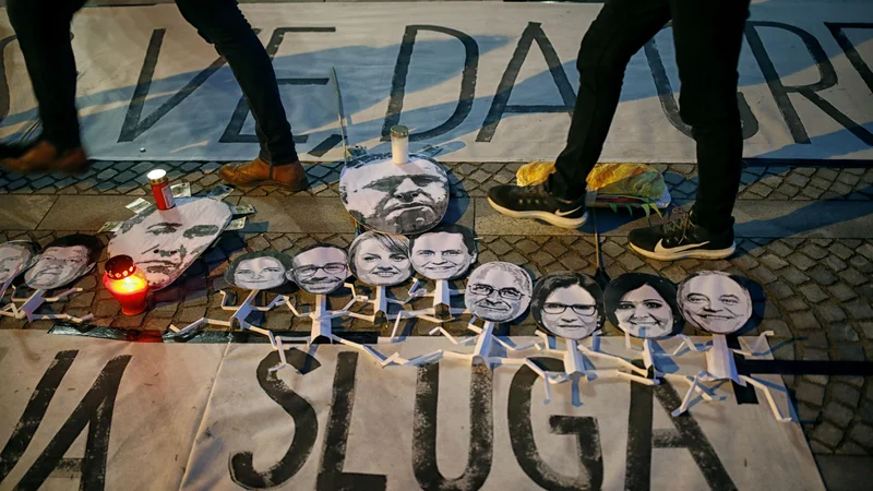 Fotografija: Svoboda govora omogoča proteste, kot je Življenja temnopoltih so pomembna, proteste proti vladi, razvoj demokracije, daje glas tistim, ki hočejo vpeljati nove ideje ali izpodbijati obstoječe strukture moči. Foto Blaž Samec
