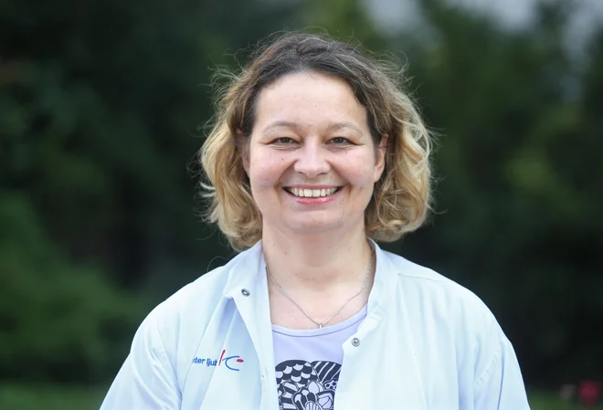 Dr. Mateja Logar, Klinika za infekcijske bolezni in vročinska stanja, UKC Ljubljana. FOTO: Igor Zaplatil/Delo