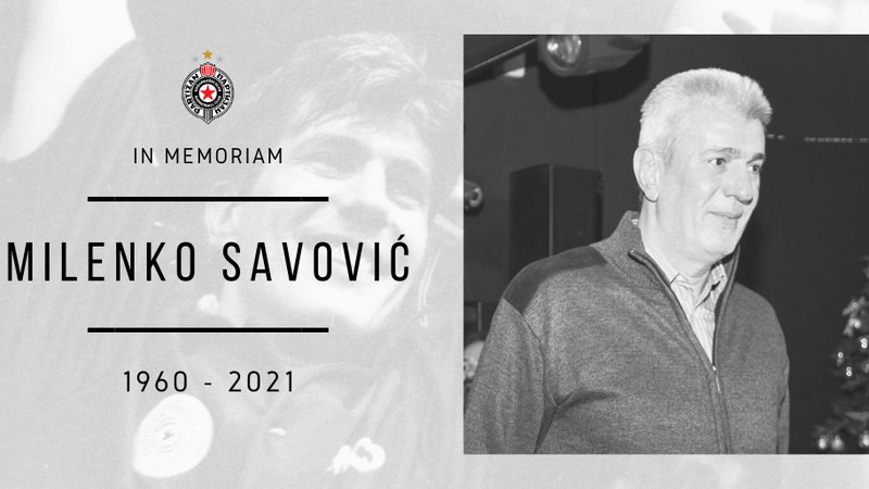 Fotografija: Milenko Savović je vrsto let bil bitke s košarkarji Olimpije v jugoslovanski ligi. FOTO: KK Partizan/Facebook