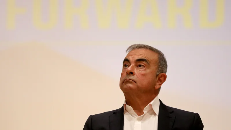 Fotografija: Na Japonskem je po pobegu poslovneža Carlosa Ghosna decembra 2019 završalo. FOTO: Mohamed Azakir/Reuters
