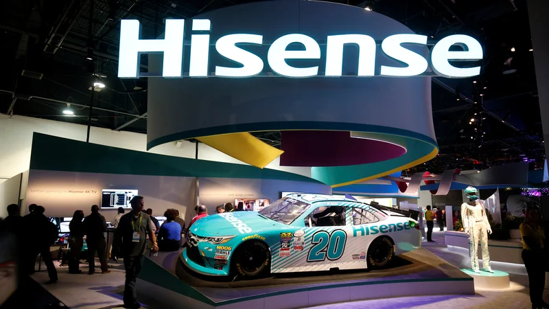 Hisense nadaljuje svojo internacionalizacijo. FOTO: Steve Marcus/Reuters