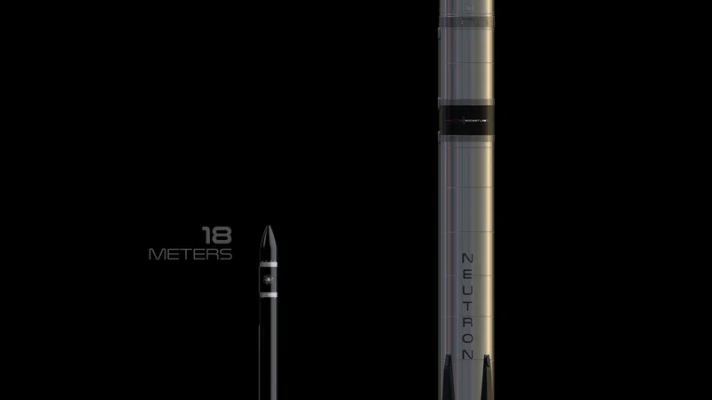 Fotografija: Neutron, nova raketa podjetja Rocket Lab, bo visok 40 metrov (več kot dvakrat več od electrona) in bo imel premer 4,5 metra, v nizko orbito pa bo lahko dostavil 8000 kilogramov tovora. FOTO: Rocket Lab