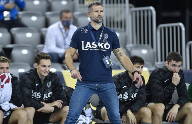 Tomaž Ocvirk je Celjane pripeljal v osmino finala. FOTO: Damir Krajac/Cropix