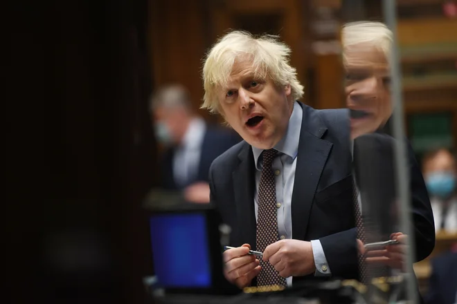 Britanski premier Boris Johnson je v odzivu na najnovejši spor z EU izrazil prepričanje, da so &raquo;vse tehnične težave zelo rešljive z nekaj dobre volje in zdravega razuma&laquo;. Foto: Jessica Taylor/Reuters