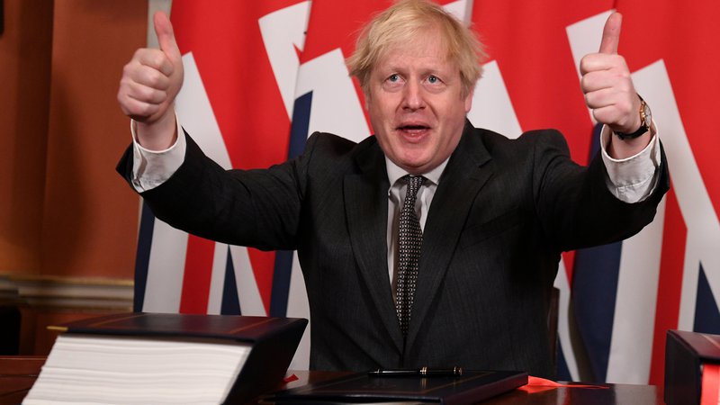 Fotografija: Britanski premier Boris Johnson FOTO: Leon Neal/Reuters