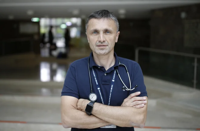 Pediater gastroenterolog in hepatolog Matjaž Homan, namestnik strokovnega direktorja otroške klinike. FOTO: Blaž Samec