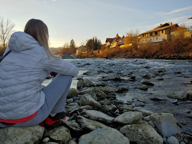 Poskušala je obiskati čim več krajev po Sloveniji, toda veliko težav je imela zaradi epidemije. FOTO: osebni arhiv