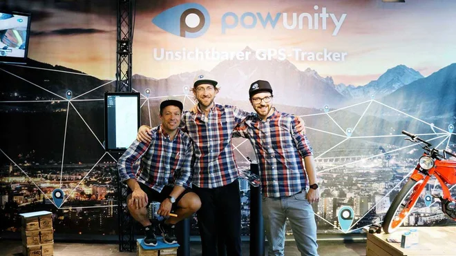 Stefan Sinnegger, Christian Strassl in Maximilian Loy. FOTO: Arhiv proizvajalca/Powunity