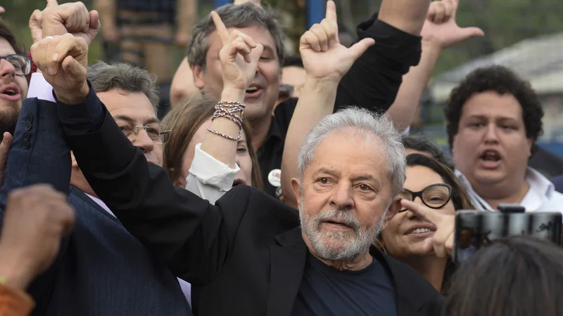 Fotografija: Vrhovno sodišče je razveljavilo obsodbe prljubljenega levičarskega politika. FOTO: Henry Milleo/AFP