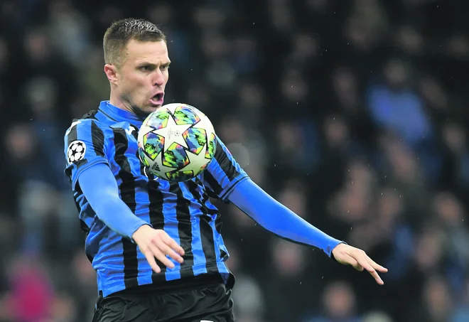 Josip Iličić je v igro vstopil v drugem polčasu. FOTO: Daniele Mascolo/Reuters