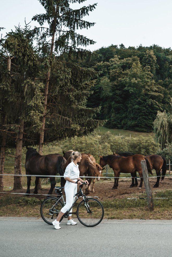 Na območju Obsotelja in Kozjanskega so digitalizirali še eno 21-kilometrsko kolesarsko na območju Rudnice in eno konjeniško z začetkom v Rogatcu. FOTO: Uroš Polajžer in Lara Kamnik