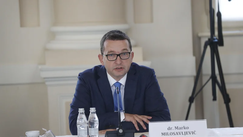 Fotografija: Prof. dr. Marko Milosavljević je bil v zadnjih dneh tarča orkestriranih napadov na osebno in akademsko integriteto. FOTO: Leon Vidic/Delo