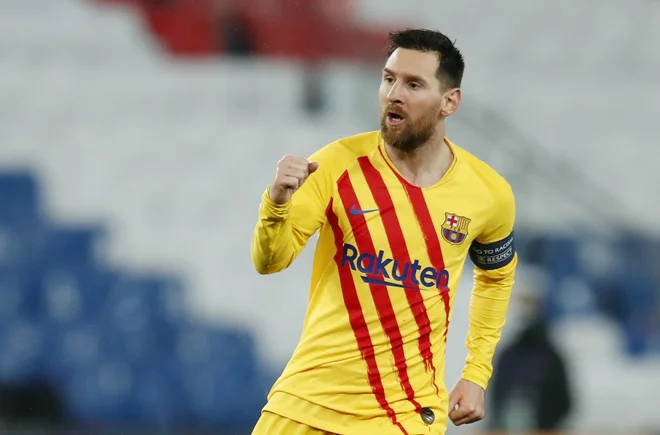 Ali Lionel Messi vidi napredek Barcelone in se bo odločil ostati? FOTO: Gonzalo Fuentes/Reuters