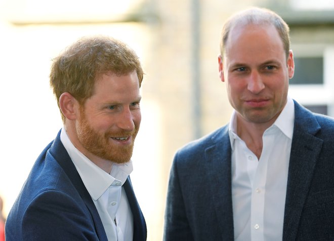 Brata Harry in William. FOTO: Toby Melville/Reuters