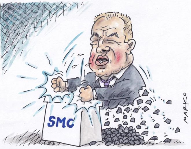 KARIKATURA: Marko Kočevar/Delo